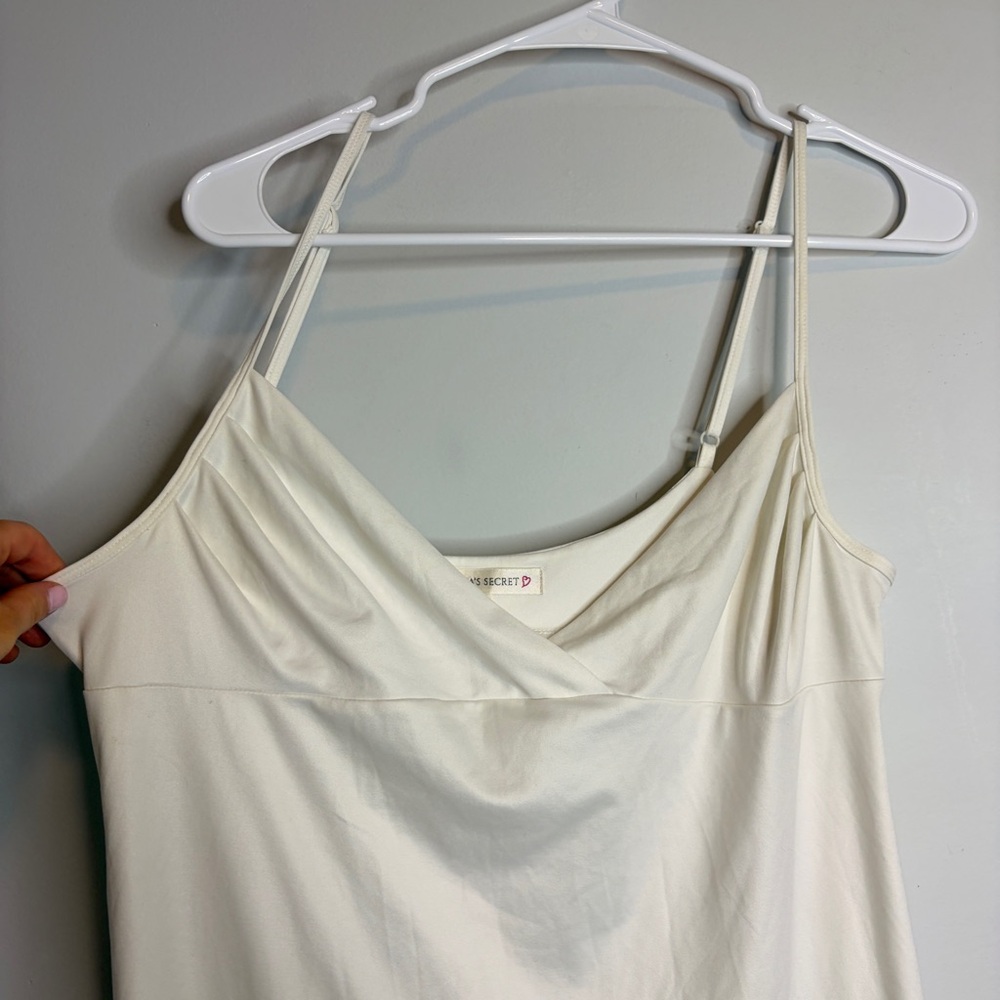 Victoria's Secret Cream Slip Dress Large - Picture 4 of 5